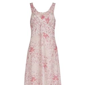 LoveShackFancy Sabina Dress Pink Flower Bed Size 2